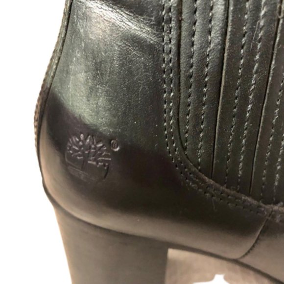Timberland Atlantic Heights Covered Gore Chelsea Ankle Boots Black - 7.5 - Picture 11 of 16